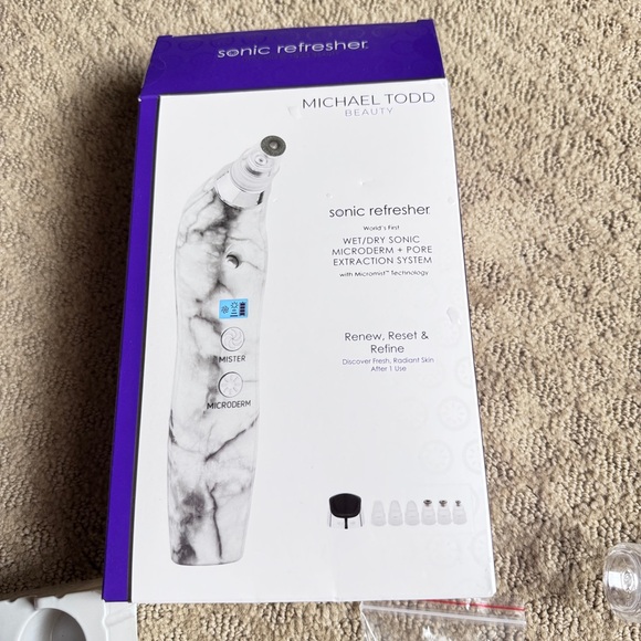 Michael Todd Sonic Refresher Microdermabrasion System - Picture 1 of 6